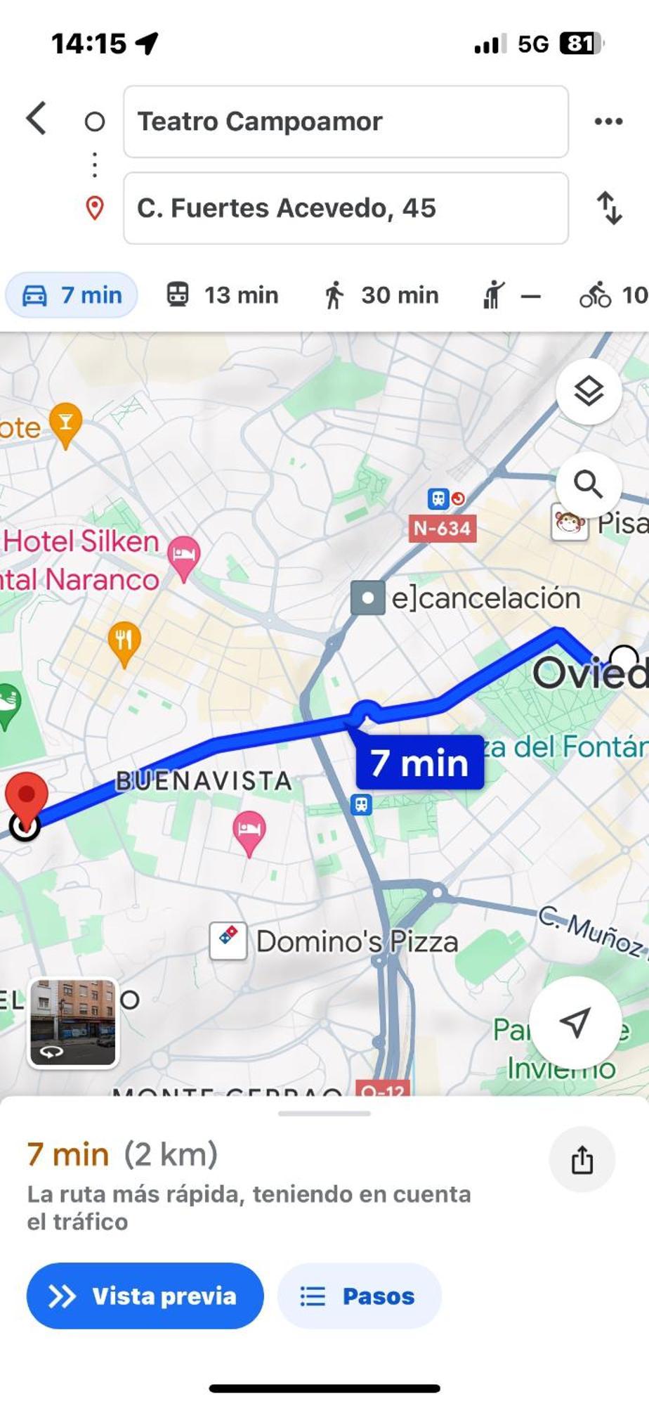 Vistas Monte Naranco Apartamento Con Parking 5Euros Al Dia Oviedo Zewnętrze zdjęcie